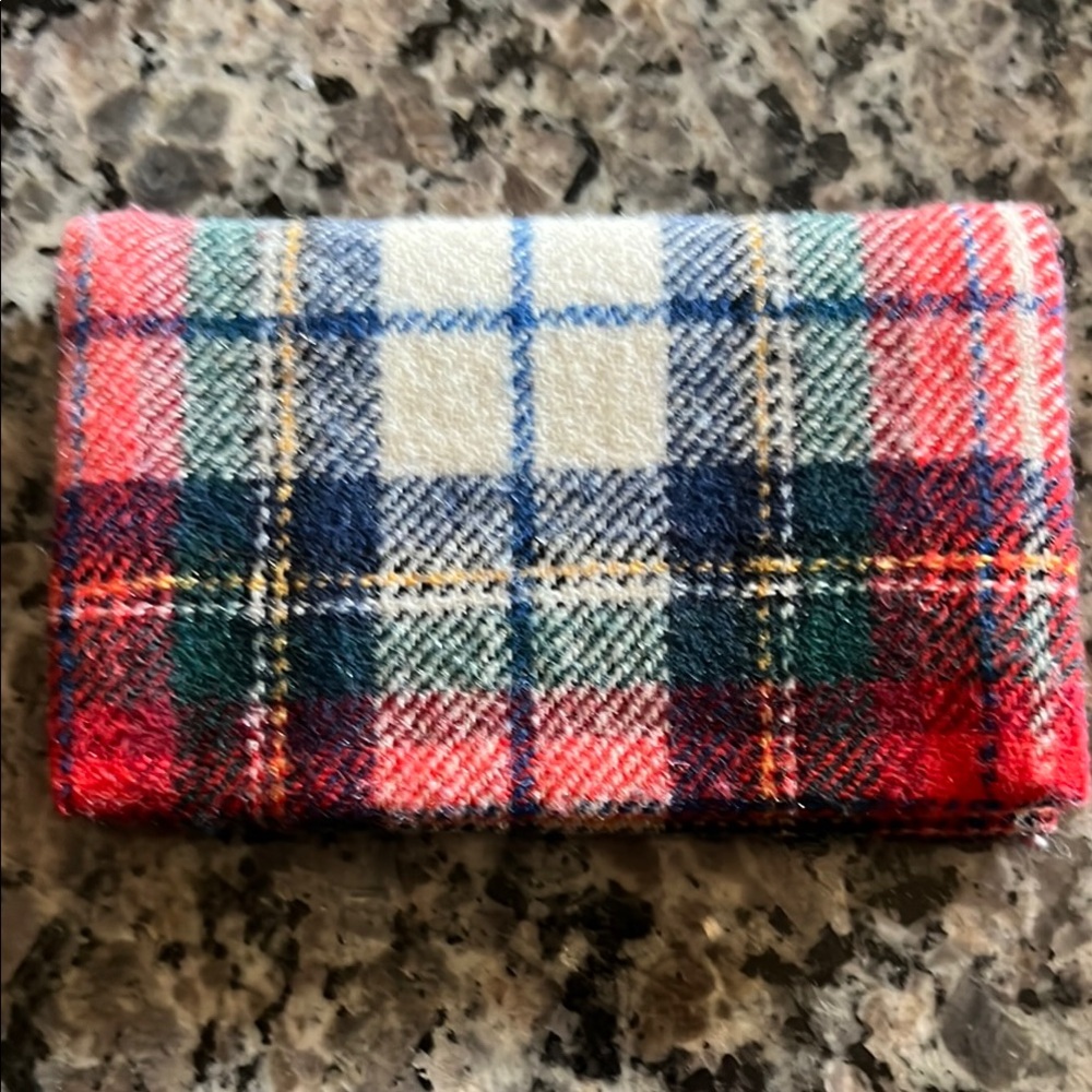 Pendleton Tartan Wool Card Holder